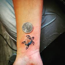 55 cool turtle tattoo designs, photos and ideas. Sea Turtle On Wrist By Chris Bishop Turtle Tattoo Designs Tattoos For Daughters Up Tattoos
