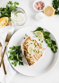 You can also marinate the fish in oil or a flavored prepared marinade for a few hours before you cook it. Simple Pan Seared Alaska Halibut Lively Table