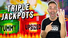 DOUBLE BONUS and TRIPLE JACKPOTS! - YouTube