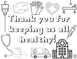 Read this article to learn how to optimize your thank you page to increase conversions and more. Essential Workers Thank You Coloring Sheets 7 Coffee And Carpool Intentionally Raising Kind Kids