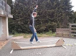 Diy Slackline Gestell Update 3 Bagges Bloggt Renovierung Und Einrichtung Rudergerate Kinder Garten
