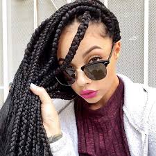 Extremely loose whimsical braids for long hair. 65 Box Braids Hairstyles For Black Women