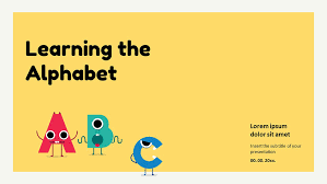This activity includes letters from aa to zz with pictures that you can use during your lesson on the alphabet. Download Learning The Alphabet Free Powerpoint And Google Slides Slidesplanet