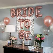 Bridal Shower Balloon Kit Bride To Be Balloon Bridal Shower Engagement Wedding Party Decoration Rose Gold Bridal Shower Decor Bridal Shower Balloons Bridal Shower Decorations