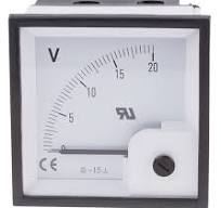RS PRO RS PRO Series Analogue Voltmeter DC, 68 mm, 68 mm
