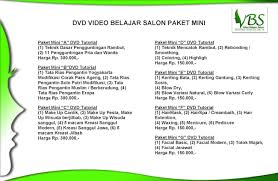 Setting hair by using 4 seni kerajinan dan pariwisata tools 4. Dvd Video Tutorial Ebook Belajar Salon Kecantikan 2016 Paket 2jt Haiedu Indonesia