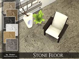 The Sims Resource Stone Floor By Rirann Sims 4 Downloads Stone Flooring Flooring Rustic Flooring