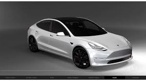 Interactive Tesla Model 3 Configurator Render Is Truly Amazing