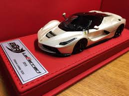 Get it as soon as fri, jul 9. Kindark On Twitter Bbr Deluxe 1 43 Ferrari Laferrari Bianco Fuji Rosso Fuoco