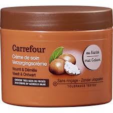 Creme De Soin Au Karite Cheveux Tres Secs Carrefour Le Pot De 300ml A Prix Carrefour