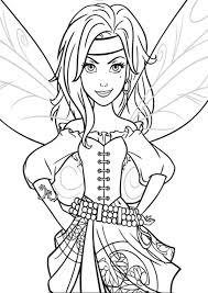 Zarina Pirate Fairy Fairy Coloring Pages Fairy Coloring Tinkerbell Coloring Pages