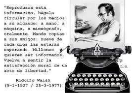 Carta Abierta de un Escritor a la Junta Militar» por Rodolfo Walsh |  ESPACIOTECA