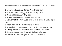How to create qualitative research questions. Practical Research 1 Qualitative Ppt Download