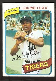 Maybe you would like to learn more about one of these? Ebluejay 1980 Topps Baseball Card 358 Detroit Tigers Lou Whitaker Ex Mt