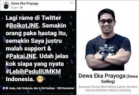 Apa yang harus dilakukan kalau status on process lama sekali?. Semakin Diboikot Buzzer Jne Semakin Banyak Mendapat Dukungan Luas Publik