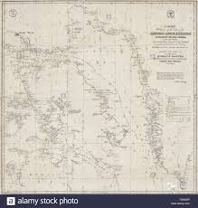 a chart illustrative of the cruise of the american arctic