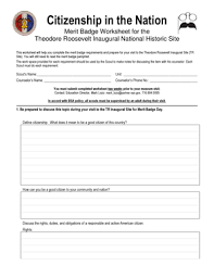 This page contains printable worksheets on u.s. Fillable Online Nps Citizenship In The Nation Worksheet National Park Service Nps Fax Email Print Pdffiller