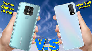 Tecno Camon 16 Pro VS vivo Y30 Standard ...