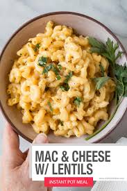 Add garlic, parsley, basil, oregano, pepper and red pepper flakes; Instant Pot Mac And Cheese With Lentils My Kitchen Love
