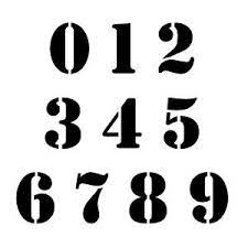 The stenciling in usaaf serial stencil is exaggerated so that details remain legible at the small type sizes needed for aircraft serial numbers. 29 Numbers Font Ideas Numbers Font Fonts Number Fonts