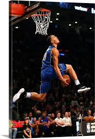 But, yet again, like in 2016, aaron gordon got absolutely robbed of a win. Aaron Gordon Of The Orlando Magic Dunks In The Verizon Slam Dunk Contest Wall Art Canvas Prints Framed Prints Wall Peels Great Big Canvas