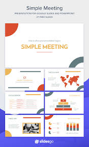 Plan Your Meeting With This Simple Presentation Download And Customize I Powerpoint Presentation Design Free Powerpoint Presentations Powerpoint Template Free