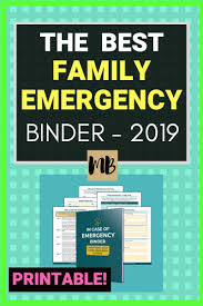 I designed them these printables include binder covers, daily. Family Emergency Binder Review And Other New Year Printables