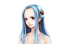 Through vivi one piece has been able to distinguish itself from other shonen manga in the long run, by making i do not own one piece, the one piece manga or the one piece anime. Hd Wallpaper One Piece Anime Blue Hair Simple Background Nefertari Vivi Anime One Piece Hd Art Wallpaper Flare