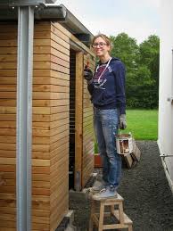 Drei Weitere Arbeitsreiche Wochen Sind Vergangen Und Diese Haben Begonnen Mit Der Lieferung Des Materials Schuppen Selber Bauen Gartenhaus Holz Haus Projekte