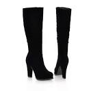 Images for knee high suede boots