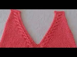 v yaka orgulerinizi artik bu sekilde yapacaksiniz hem sik hem kolay v yaka nasil yapalir youtube baby knitting patterns orgu v yaka