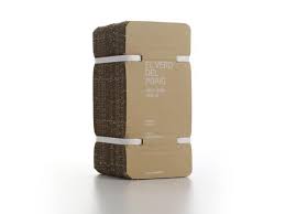 Culdesac S Luxury Olive Oil Into A Recycled Cardboard Packaging Box Olive Oil Packaging Cardboard Packaging Packaging
