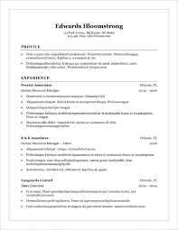 160+ free resume templates for word. 50 Free Microsoft Word Resume Templates To Download