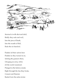 Literature Grade 6 Poetry Charge Of The Light Brigade Literature Poetry Brigade