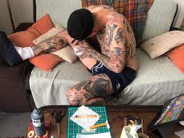 We did not find results for: Meet The Tattooer Who S Been Tattooing Himself For 44 Days Straight So Far Tattoo Ideas Artists And Models