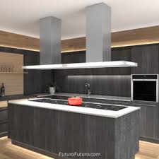 Kitchen island hood vent 609 area. Futuro Futuro 48 Luxor Island Range Hood