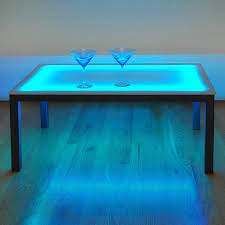 The light really make people say wow. Led Coffee Table Led Lighted Coffee Table Led Lighted Furniture