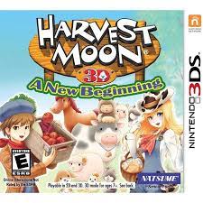 Natsume Harvest Moon A New Beginning 3ds Walmart Com Harvest Moon Game Harvest Moon Nintendo 3ds Games