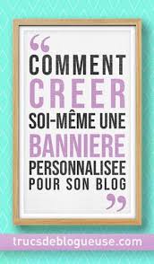 Published by october 24, 2019. Comment Creer Une Banniere Personnalisee Soi Meme Trucs De Blogueuse