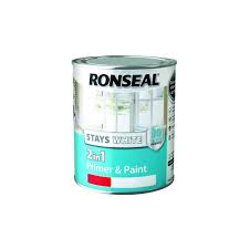 We did not find results for: Ronseal 2 In 1 Primer Paint Stays White Gloss 750ml Uncategorised From Wallpaper Depot Uk