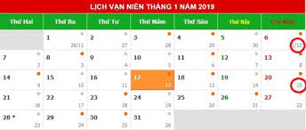 Đặc trưng của âm lịch thuần túy, như trong trường hợp của lịch hồi giáo. Lá»ch Am 2019 Hom Nay La Ngay Bao Nhieu