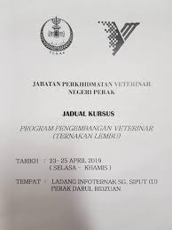 Senarai tender / sebutharga dikeluarkan oleh jabatan veterinar pahang. Jabatan Jabatan Perkhidmatan Veterinar Negeri Perak Facebook