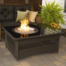 The Outdoor Greatroom Company Naples Coffee Table With Fire Pit Fire Pit Coffee Table Fire Pit Backyard Indoor Fire Pit