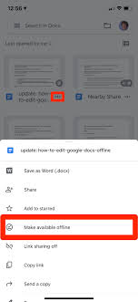 Access google drive with a free google account (for personal use) or google workspace account (for business use). Use Google Docs Offline How To Edit Files Without Wi Fi