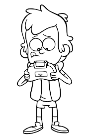 Gravity falls is an american animated television series produced by disney television animation for disney channel and disney xd. Gravity Falls Coloring Pages Best Coloring Pages For Kids