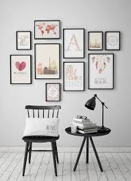 Bedroom Black And White Wall Decor Ideas Framed Photos Will Also Be A Big Hit This Year For Your Dreamy Home So We Picked Eight Arrangements Th White Wall Art Poster Wall Art Black And White Wall Art