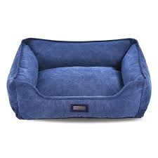 A big dog needs adequate space to truly spread out and rest. Hugo Hudson Dog Bed Blue Canvas Small At Fetch Co Uk The Online Pet Store