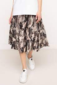 Defacto Marka Kamuflaj Desenli Plise Etek Plise Modeli Ve Sik Tarzi Ile Gomleklerinizle Kombinleyerek Kolayca Sik Gorunebileceg Fashion Ballet Skirt Skirts