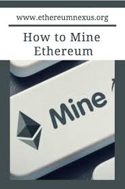 In principle ethereum mining is similar to generating other cryptocurrencies. How To Mine Ethereum Cryptocurrency Trading Cryptocurrency Mining