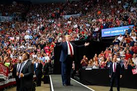 Maggie shepard & nicole perez. Trump Treats Rally In Cincinnati As Rebuttal To Democratic Debates The New York Times